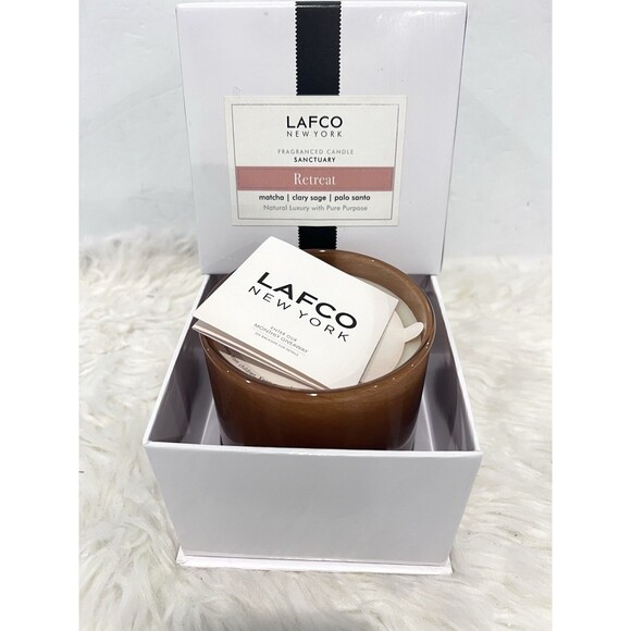 LAFCO New York Fragranced Signature Candle Sanctuary Retreat 15.5 Oz NEW - Picture 6 of 8